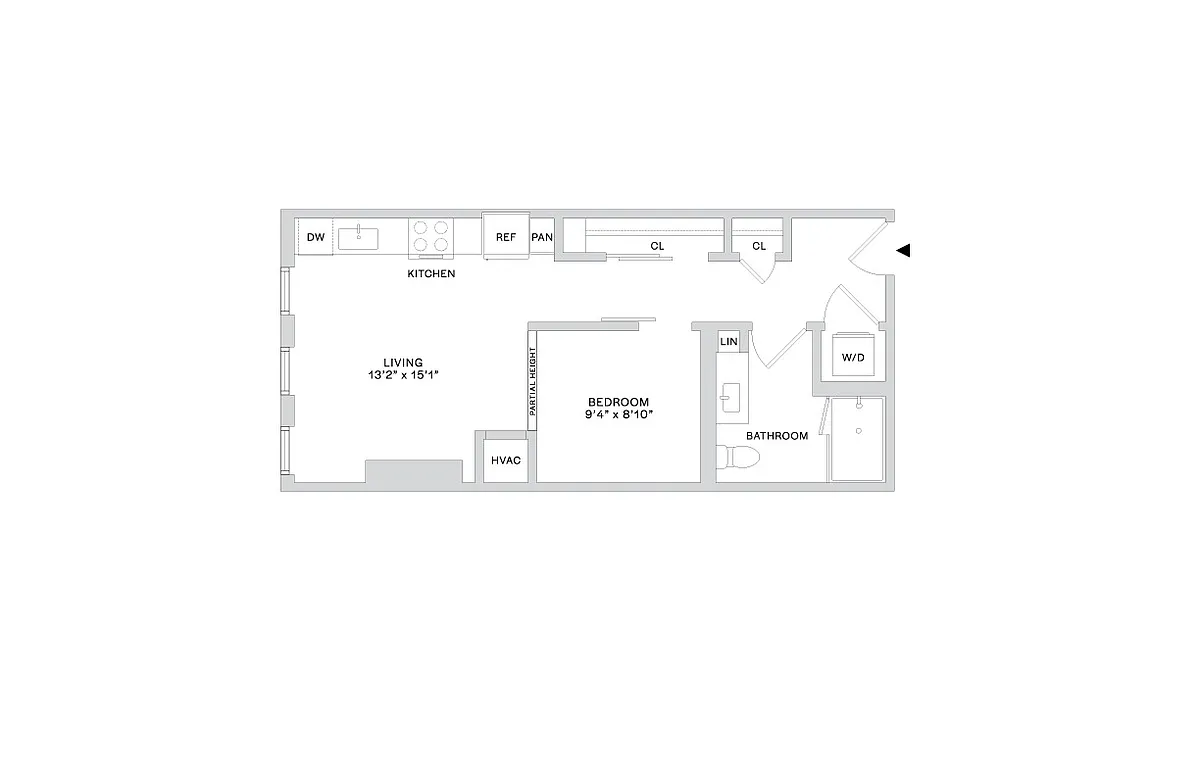 Floor plan A12 1X1
