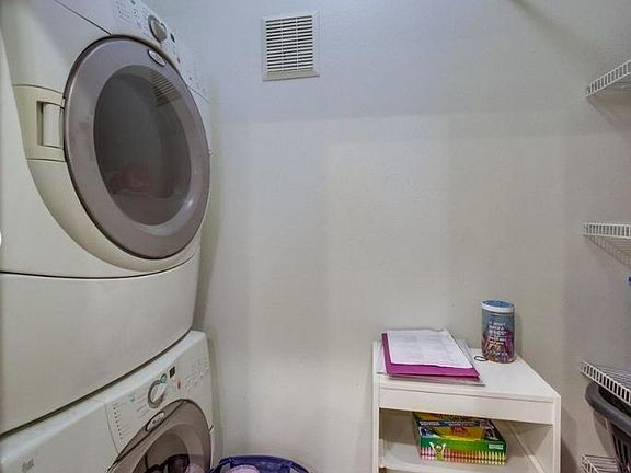 Washer/Dryer in Pantry Room beside kitchen