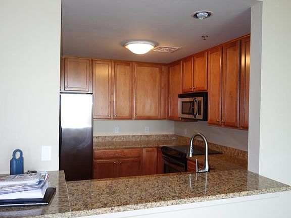 granite countertop, 42 inch cabinets and stainless steel app