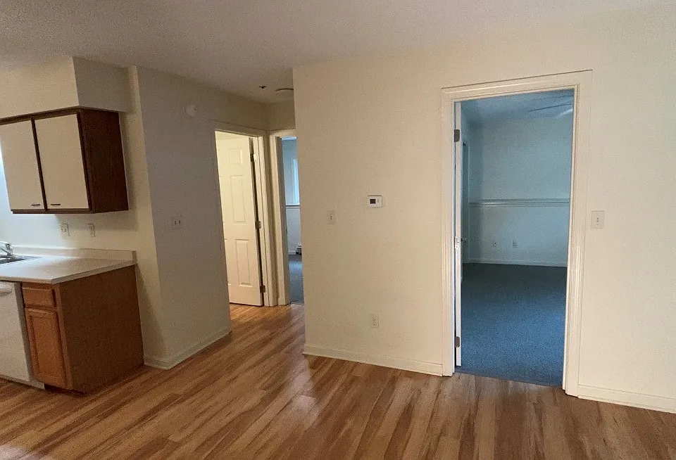 View to bedrooms and bath