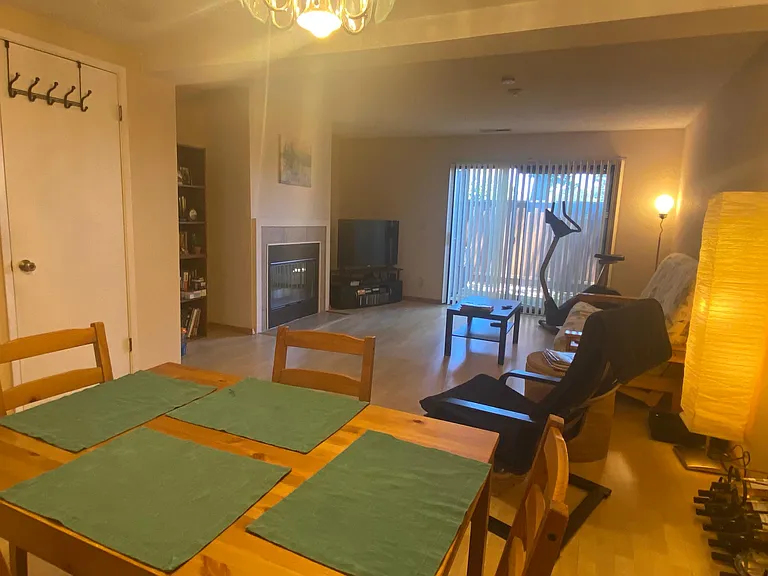 Dining room/living room
