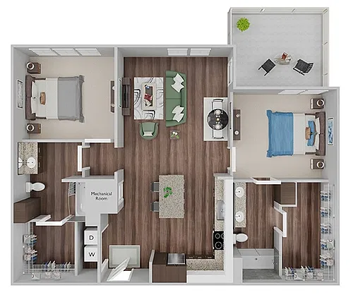 Floor plan B4