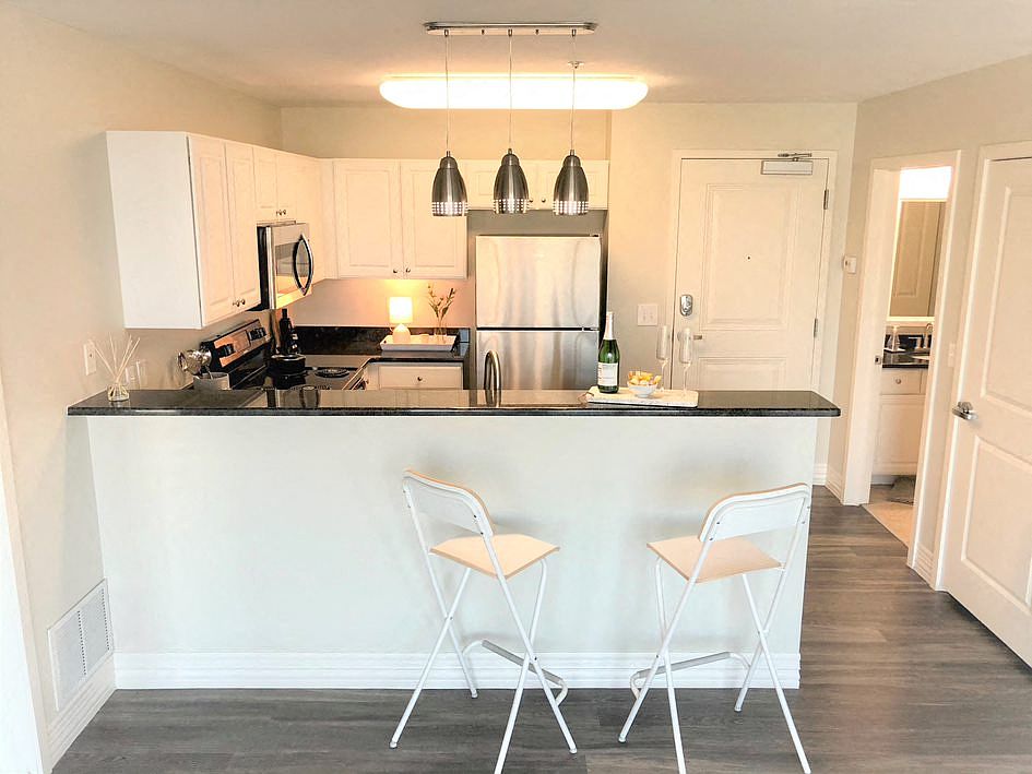 Open kitchen layout