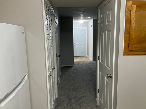 View from kitchen to front door