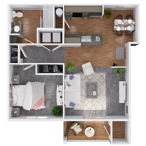Floor plan Hewitt