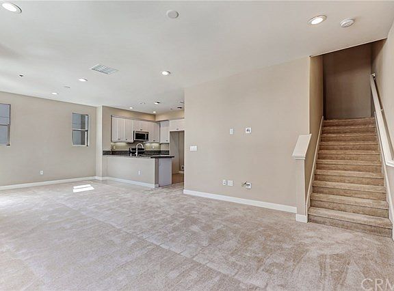 Dining and living room - pictures of model home- not actual home