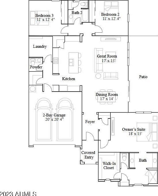 2nd image of 3843 E BARTLETT Way