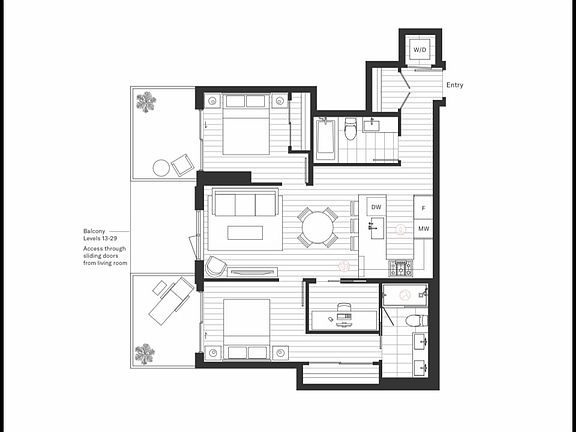 2nd image of 6608 Sussex Ave #1501