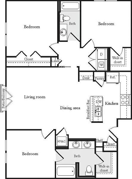 Floor plan C1