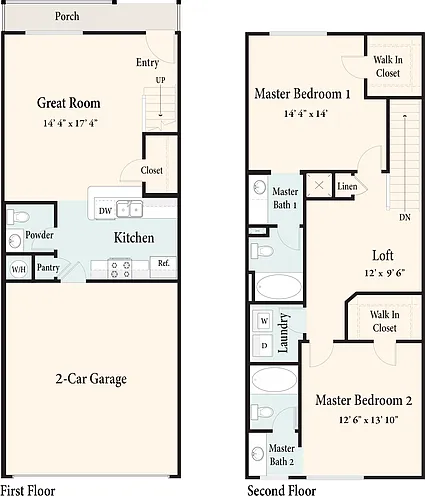 Floor plan The Bennington