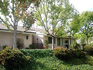 Slight elevation of the lot allows privacy and a view