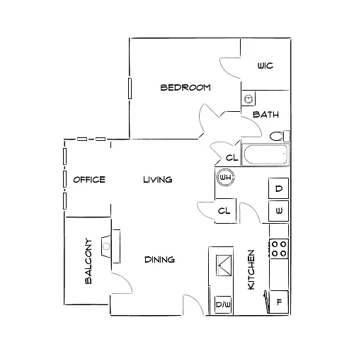 Floor plan Design 1A Premier