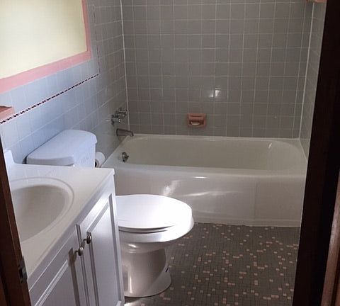 Upgraded bathroom