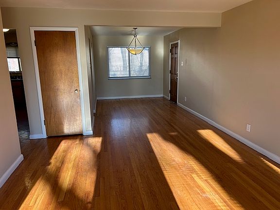 Living room to the dining room