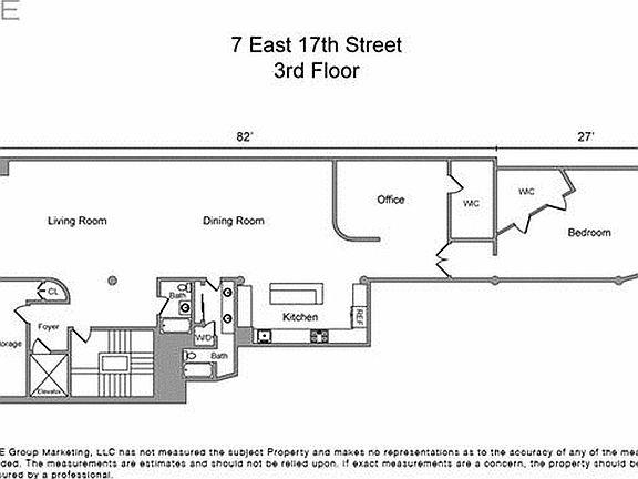 5th image of 10 E 18th St APT 3