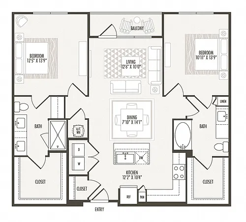 Floor plan B1