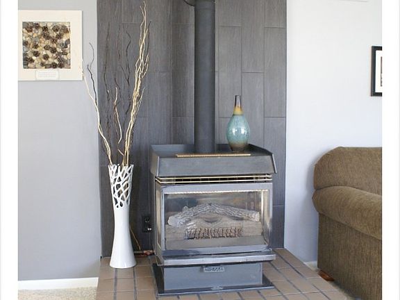 Close up of the Fire Place