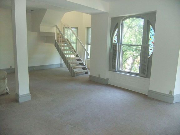 Liv rm, stairs to bedrooms