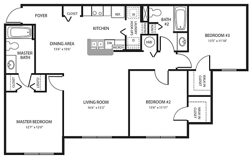 Floor plan 3X2