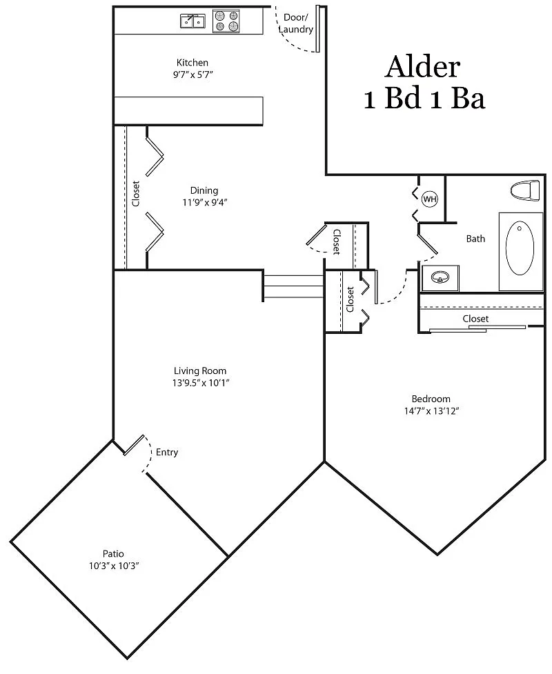 Floor plan Alder
