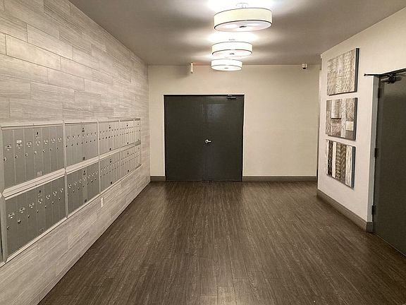 mailbox/ garage lobby