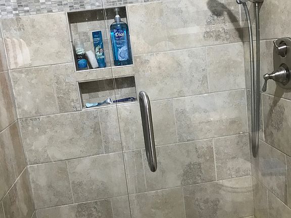 Master bath shower