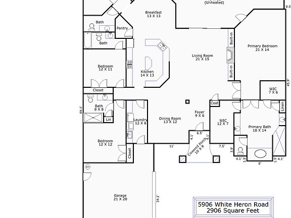 2nd image of 5906 White Heron Road
