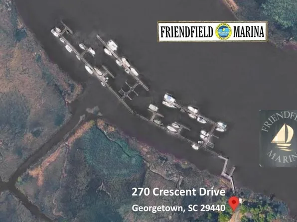 270 Crescent Dr. Boat Slip #26 Friendfield Marina, Georgetown, SC 29440