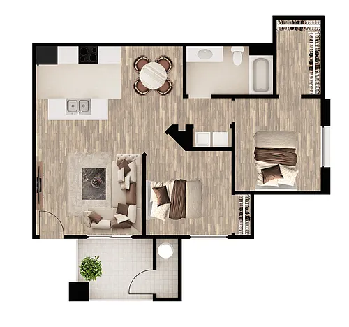Floor plan Pantano