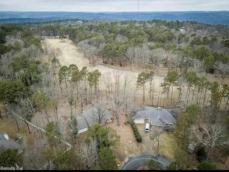 Ariel of home and golf course