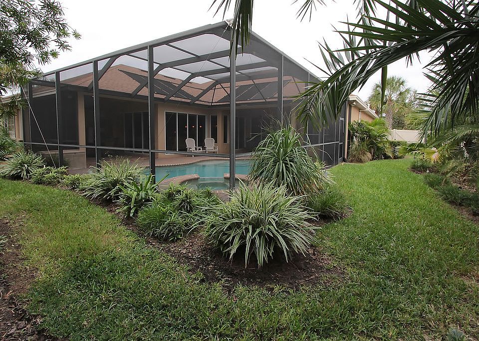 Screened lanai