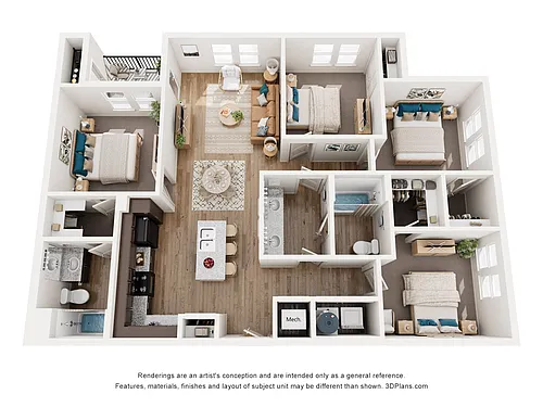 Floor plan D