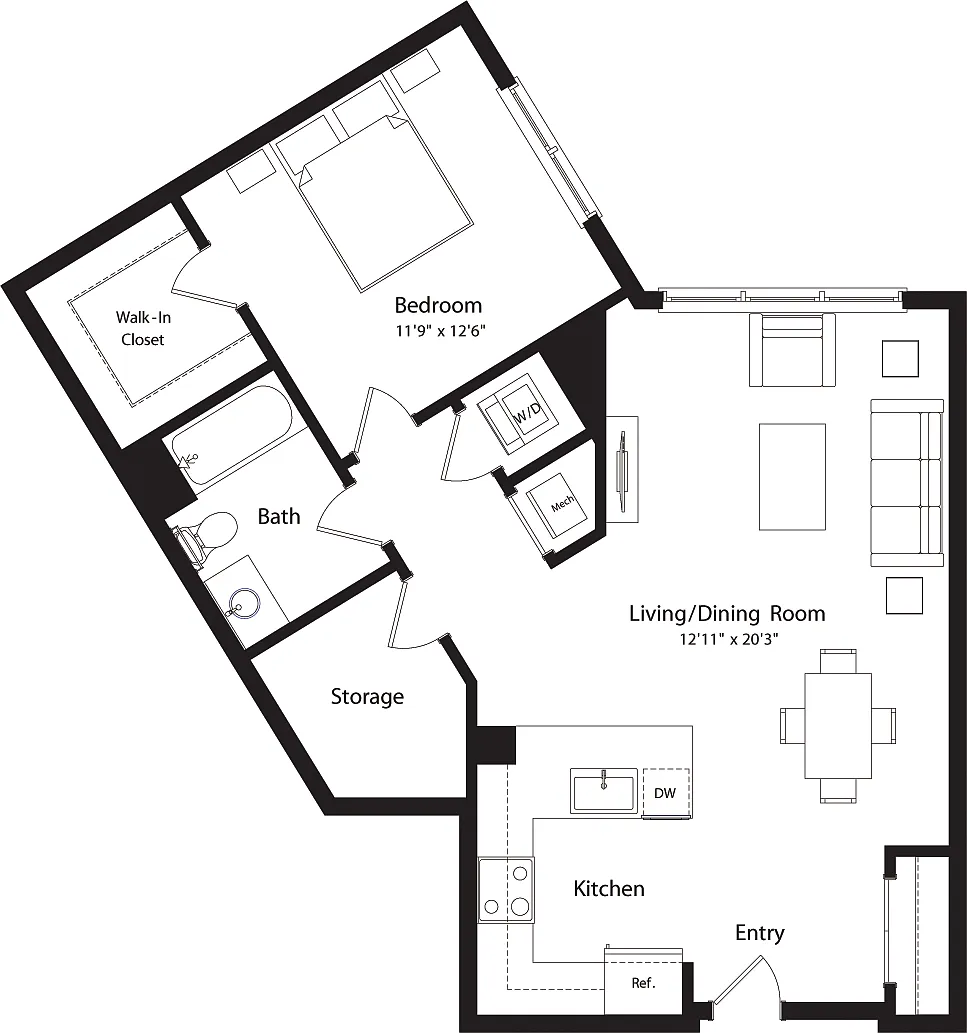 Floor plan A8