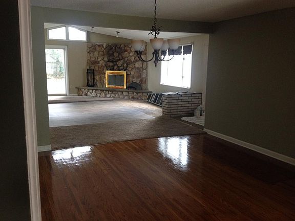 Dining room & living room