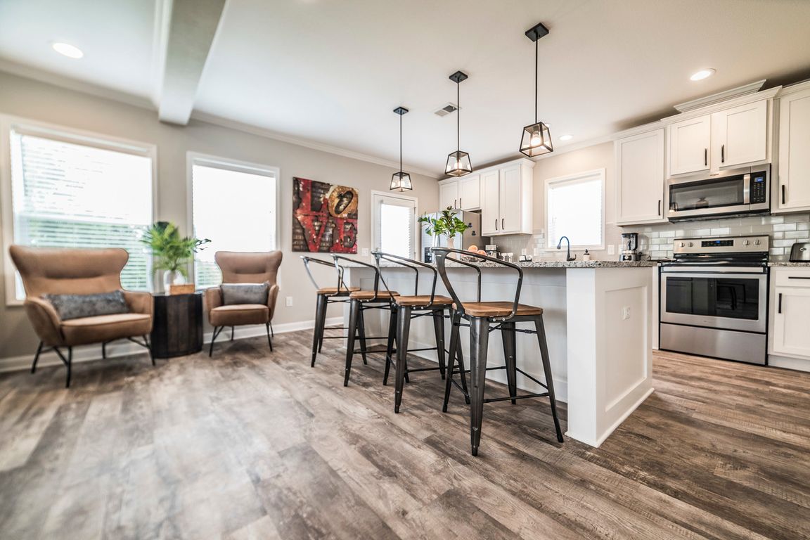 Open Floor Plan Living Area