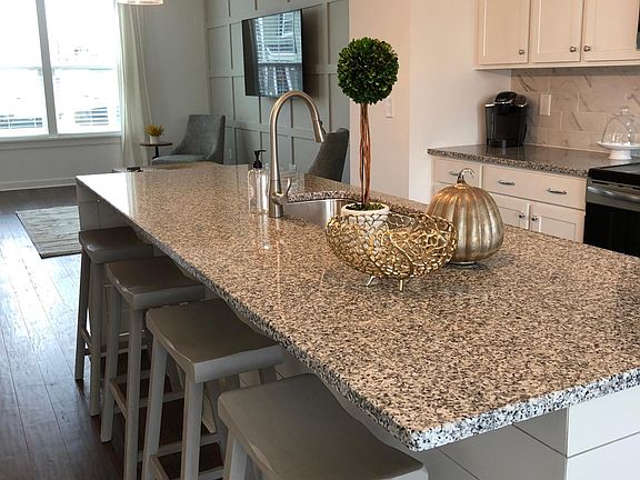 Oversized kitchen island