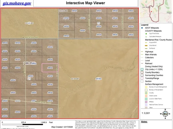 351-15-027 N Eldon Rd, Dolan Springs, AZ 86441