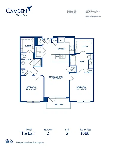 Floor plan B21