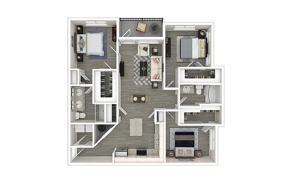 Floor plan Sunset