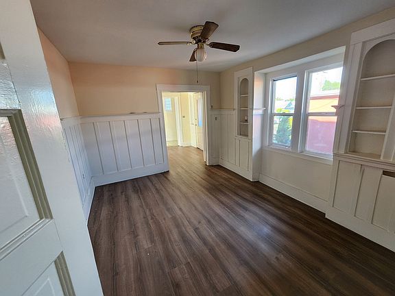 Dining room with original built ins