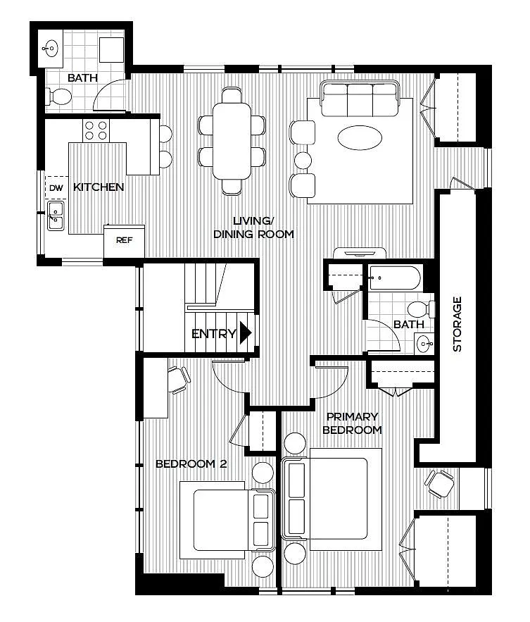 Floor plan B32R