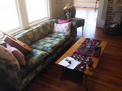 Other side of living room.