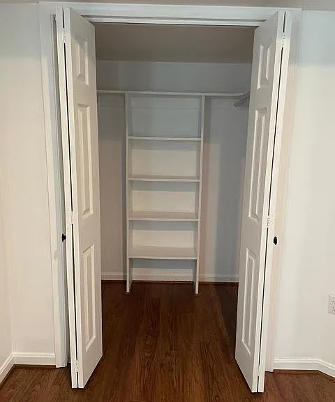 bedroom #4's walk-in closet