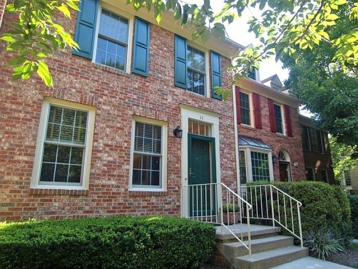 All brick front elevation