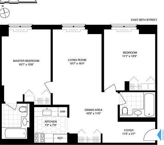 1st image of 250 E 30th St APT 4G