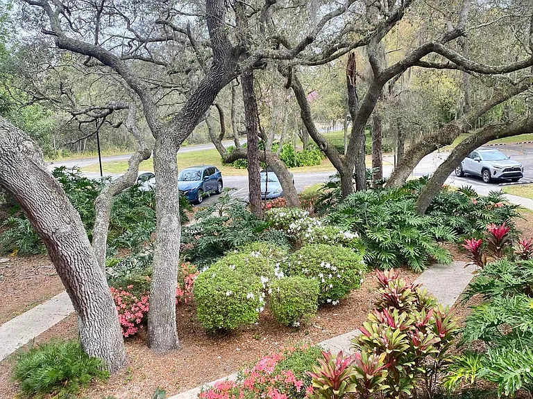 Enjoy a large residential area where you can take walks or bike in plenty of nature to get some fresh air.