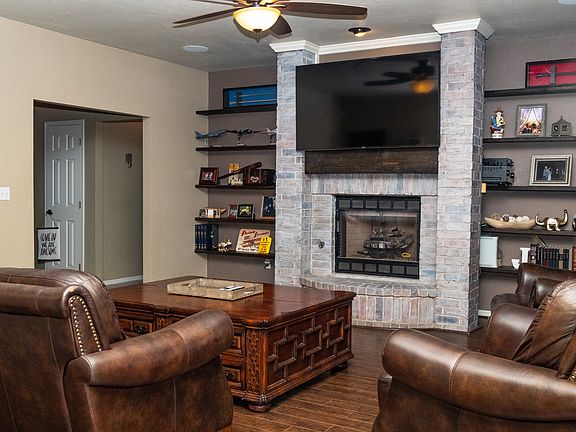 Large open living room
