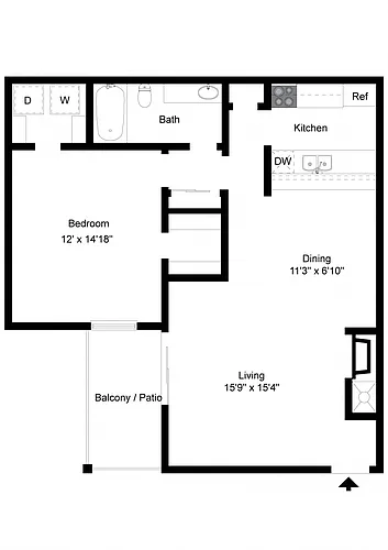 Floor plan A8