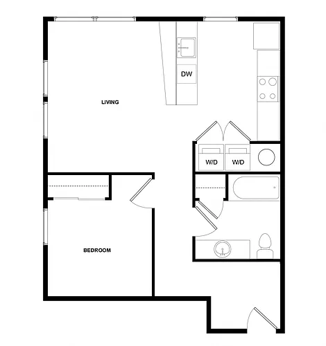 Floor plan 107 Hemlock