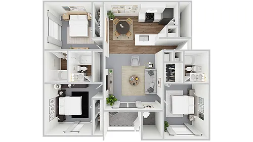 Floor plan 3X3